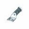 Panduit One-Hole Compression Lug, Standard Barrel, Copper, Black LCAF1/0-14-X - alternate 2